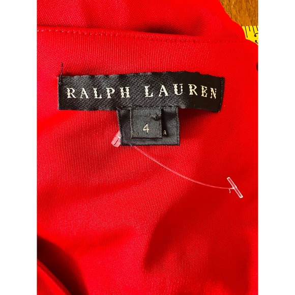 Ralph Lauren Black Label Made in USA Mini Silky Jersey Dress Size 4 Sleeveless - Picture 9 of 10